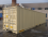 40' Shipping container cargo unit storage box open doors standard lock box waist high handles Double Doors
