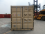 40' Shipping container cargo unit storage box open doors standard lock box waist high handles