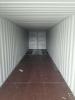 40' Shipping container cargo unit storage box open doors standard lock box waist high handles