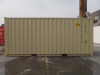 20' Shipping container cargo unit storage box open doors standard lock box waist high handles High Cube