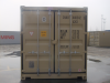 40' Shipping container cargo unit storage box open doors standard lock box waist high handles Double Doors