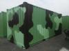 20' Shipping container cargo unit storage box open doors standard lock box waist high handles Camoflague Camo