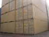 40' Shipping container cargo unit storage box open doors standard lock box waist high handles